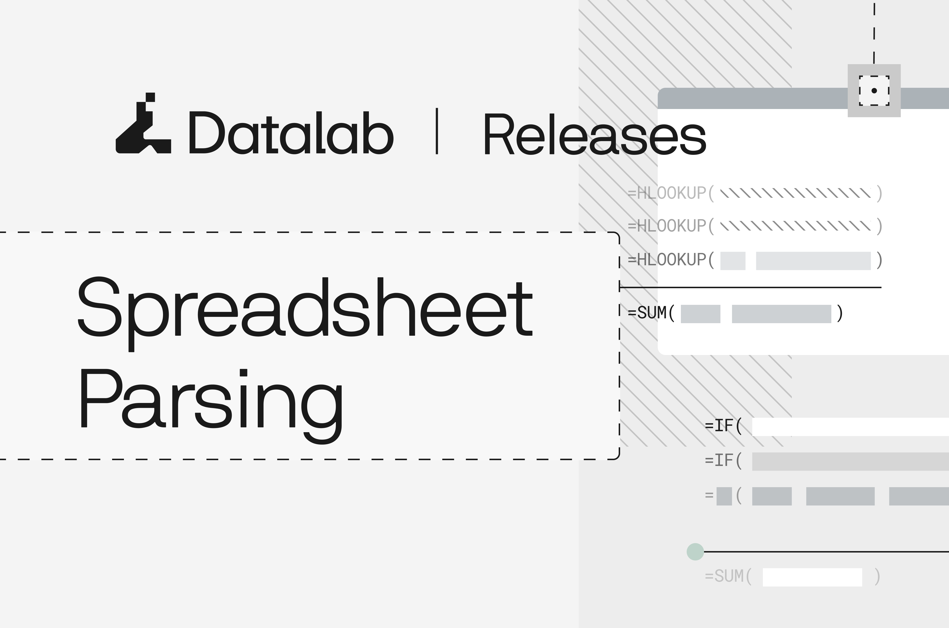 Launch Week - Day 4: Spreadsheet Parsing | Datalab