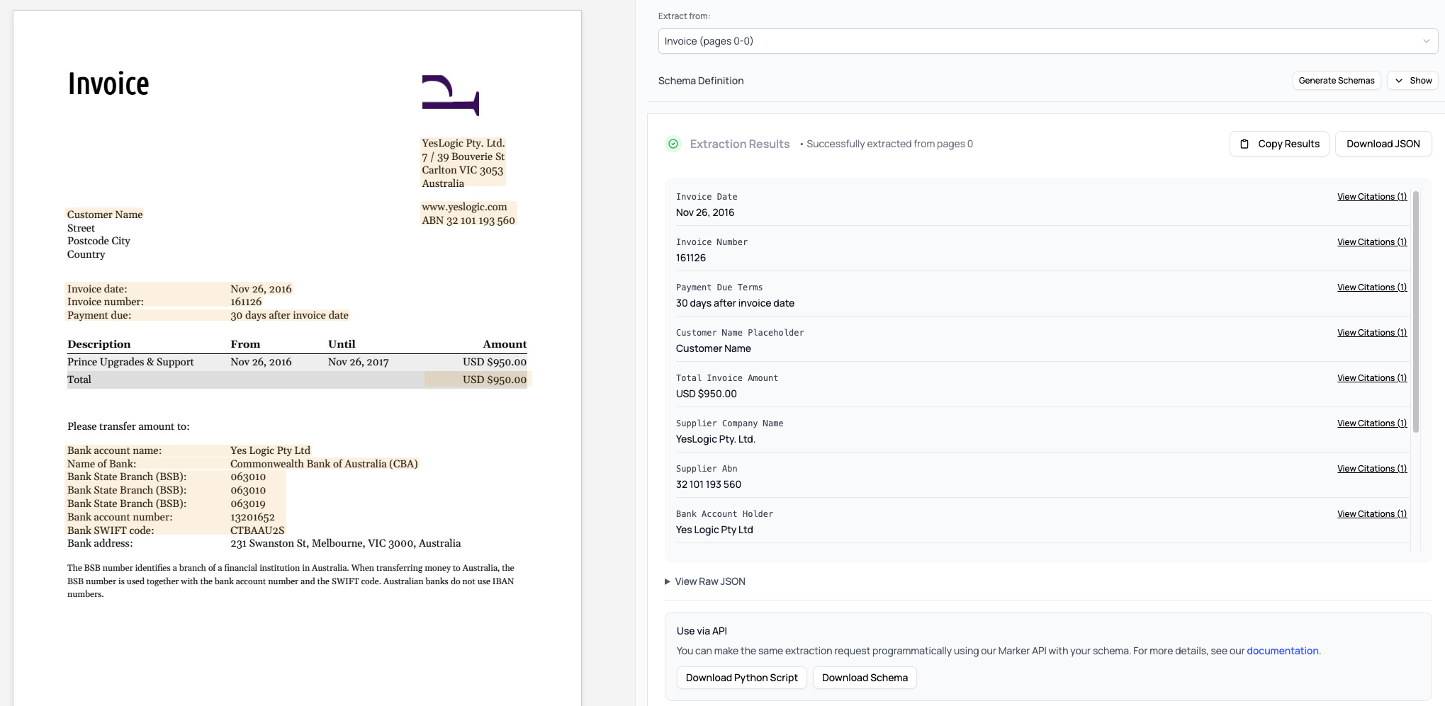Data Analyst Invoice Example Datalab
